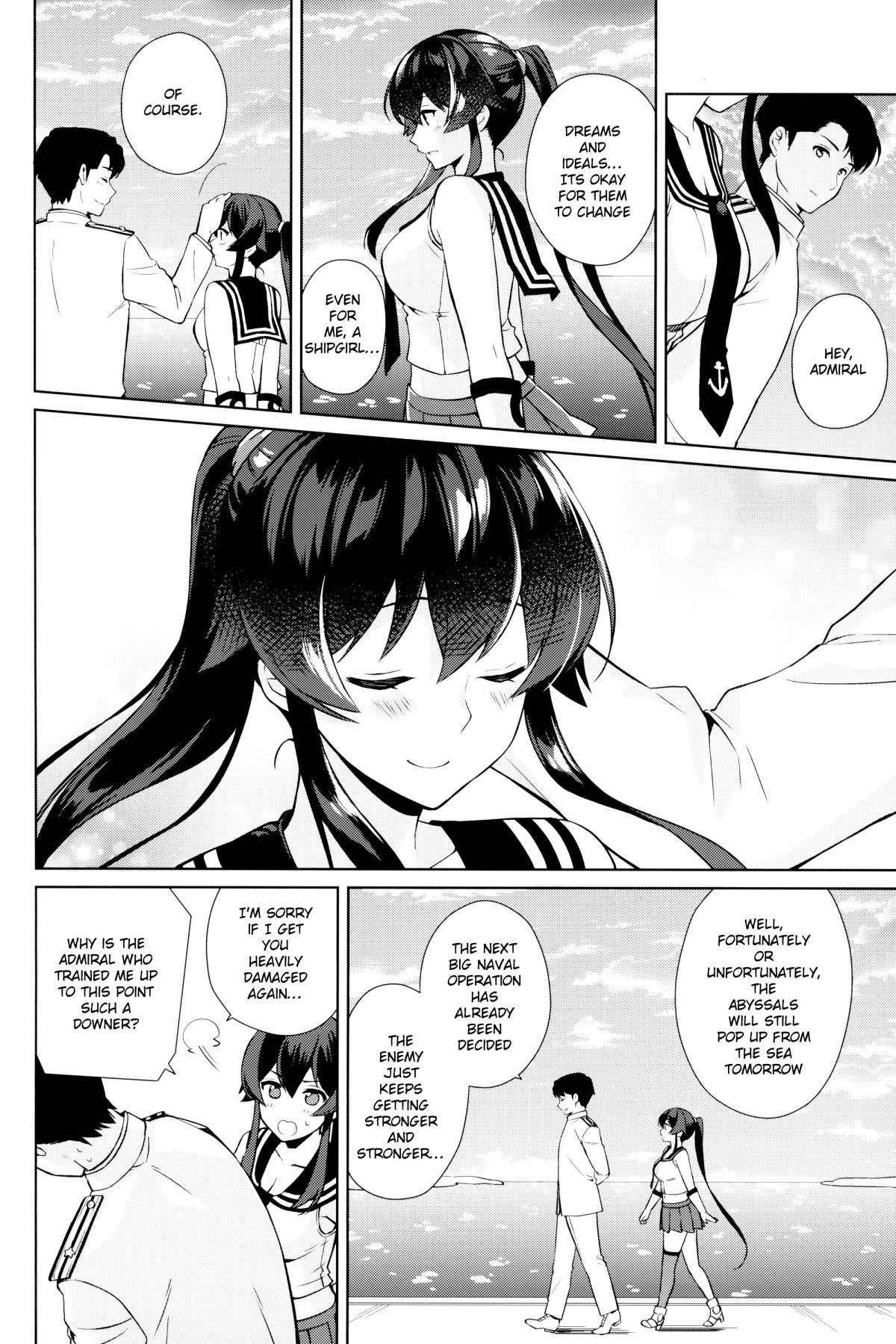 Hentai Manga Comic-Light Cruiser Yahagi Fell In Love - Third-Read-50